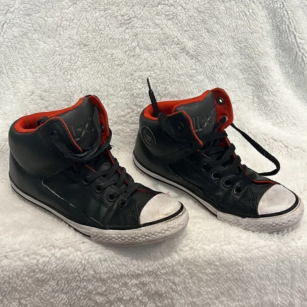 Converse All Star Sneakers - Dark Gray - Size 4.5